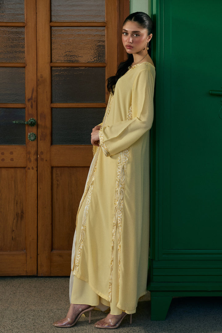 Natasha Kamal - Oran - Yellow - 3 Piece