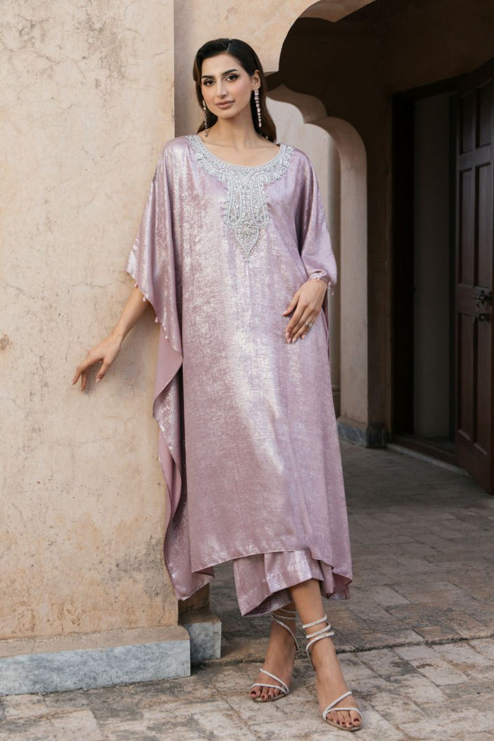 Natasha Kamal - ROSARIO - pink - Two Tonal Silk & Organza - 3 Piece
