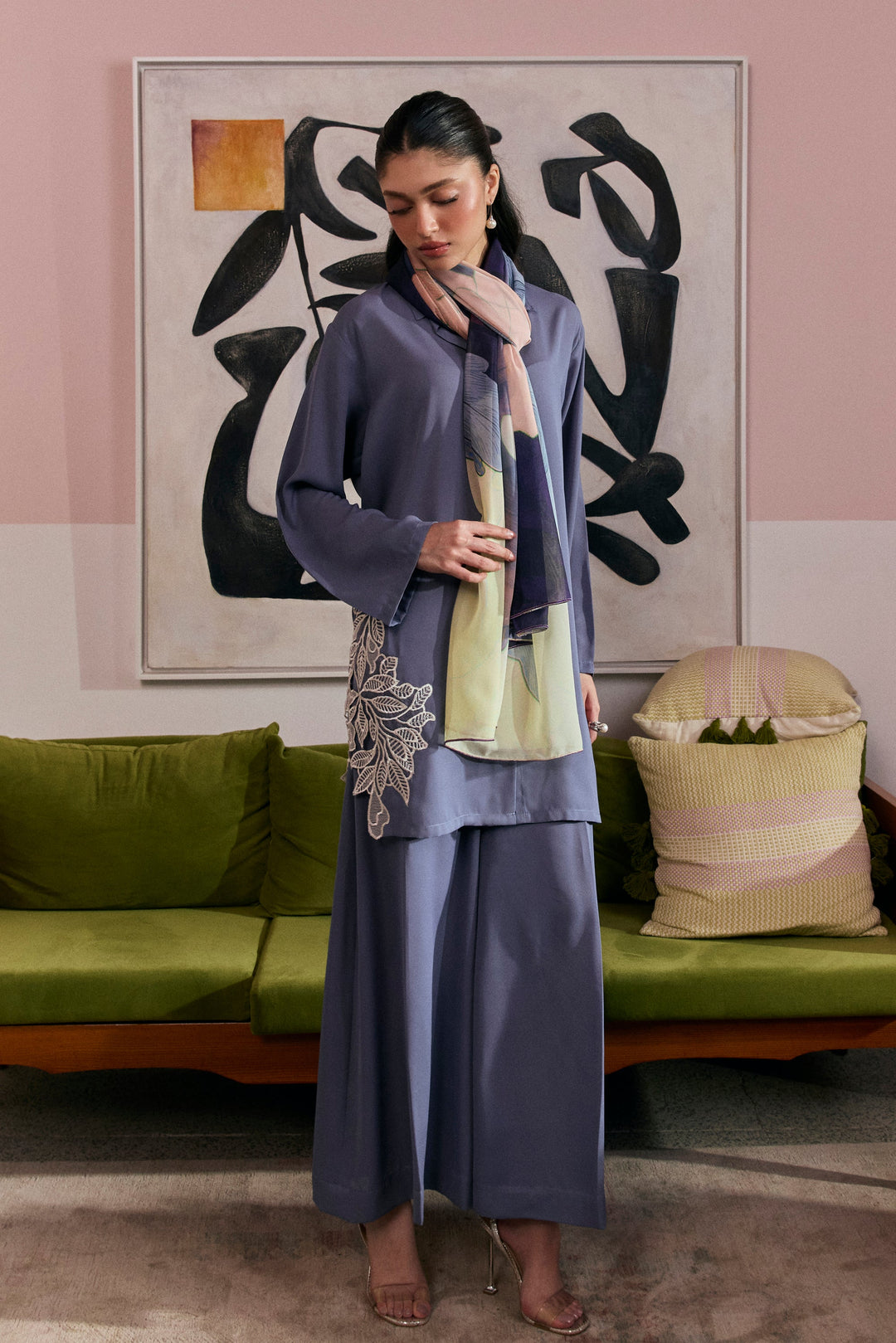 Natasha Kamal - Ray - Grey - 2 Piece