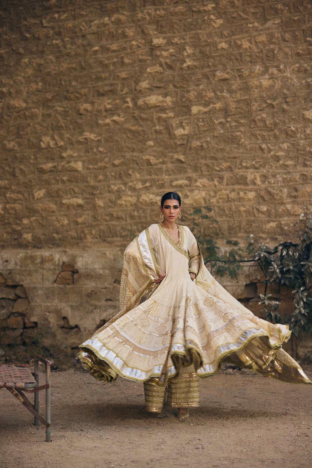 Pinktree - Nath Muslin Luxury Pret Suit For Women - 3 Piece