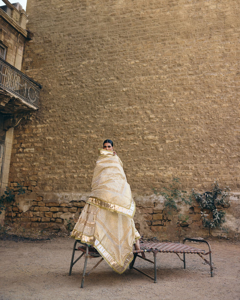 Pinktree - Nath Muslin Luxury Pret Suit For Women - 3 Piece