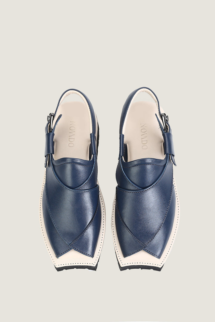 Navado - Kaptaan Chappal Blue For Men