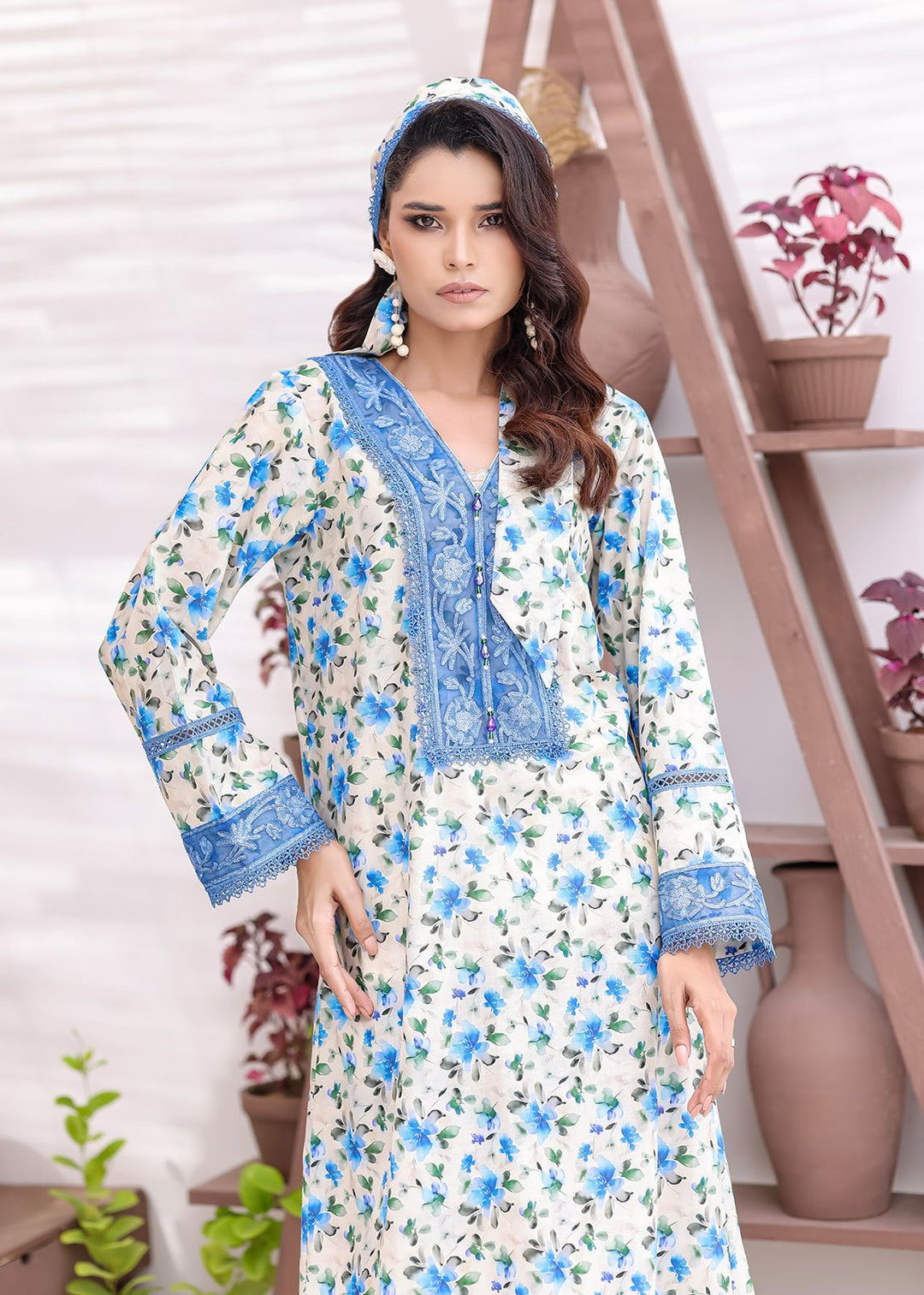 Nawaem Altulle - Breeze - floral - cotton - 1 Piece