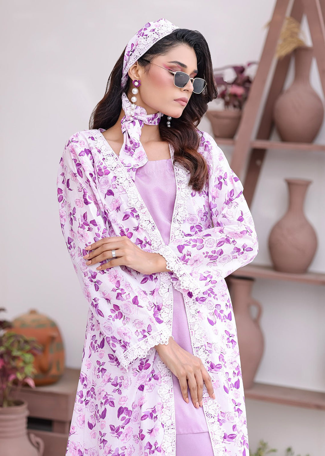 Nawaem Altulle - Lavender - purple - cotton - 1 Piece