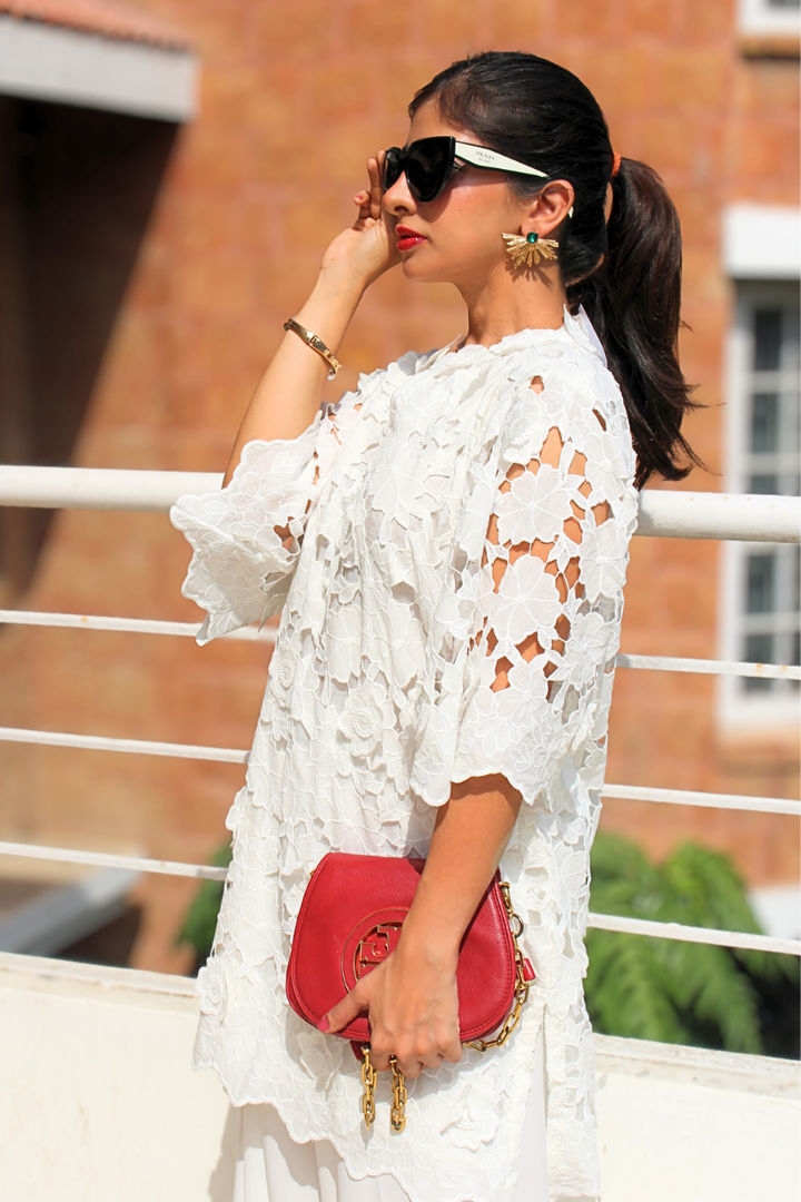 Nazia and Parisa - Pearl - White - Lawn - 3 Piece