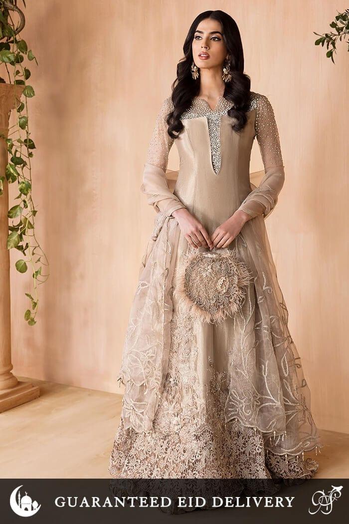 Nilofer Shahid - Irish Dutchess - Embroidered - 2 Piece