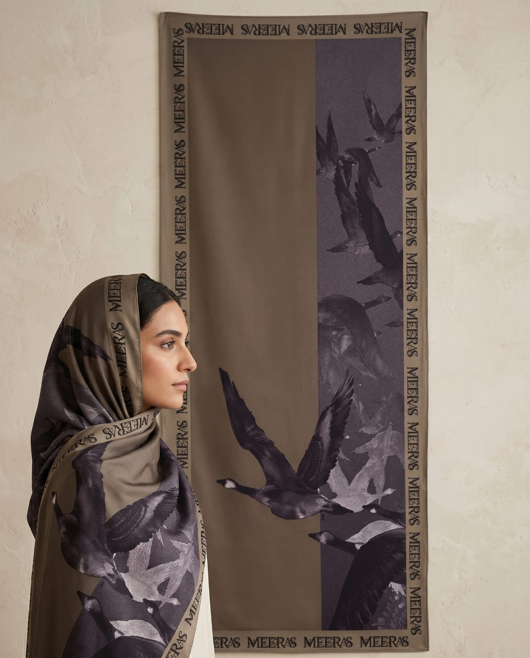 Nilofer Shahid - Lameez Scarf For Women