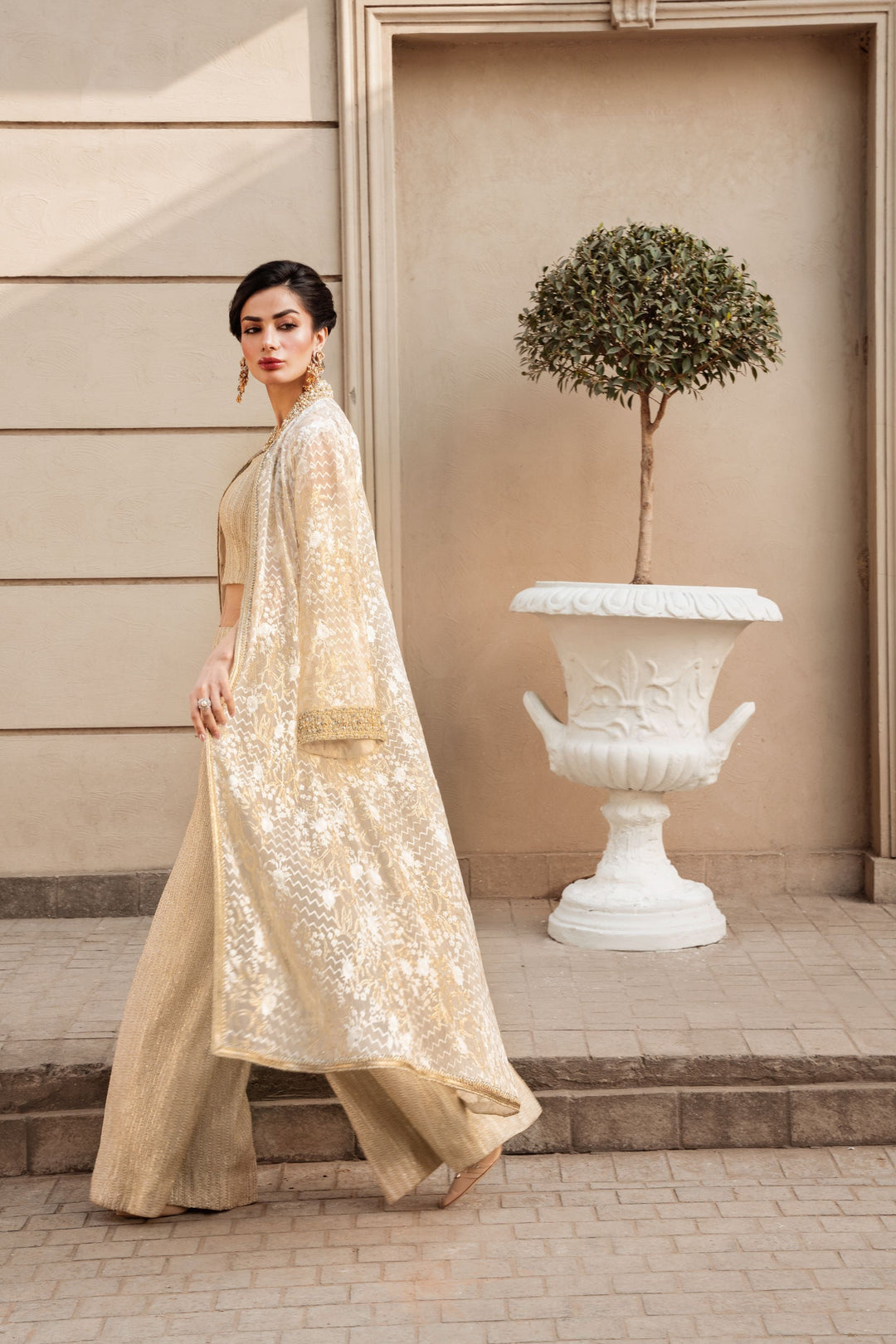 Nilofer Shahid - Mahzarin Suit For Women - 3 Piece