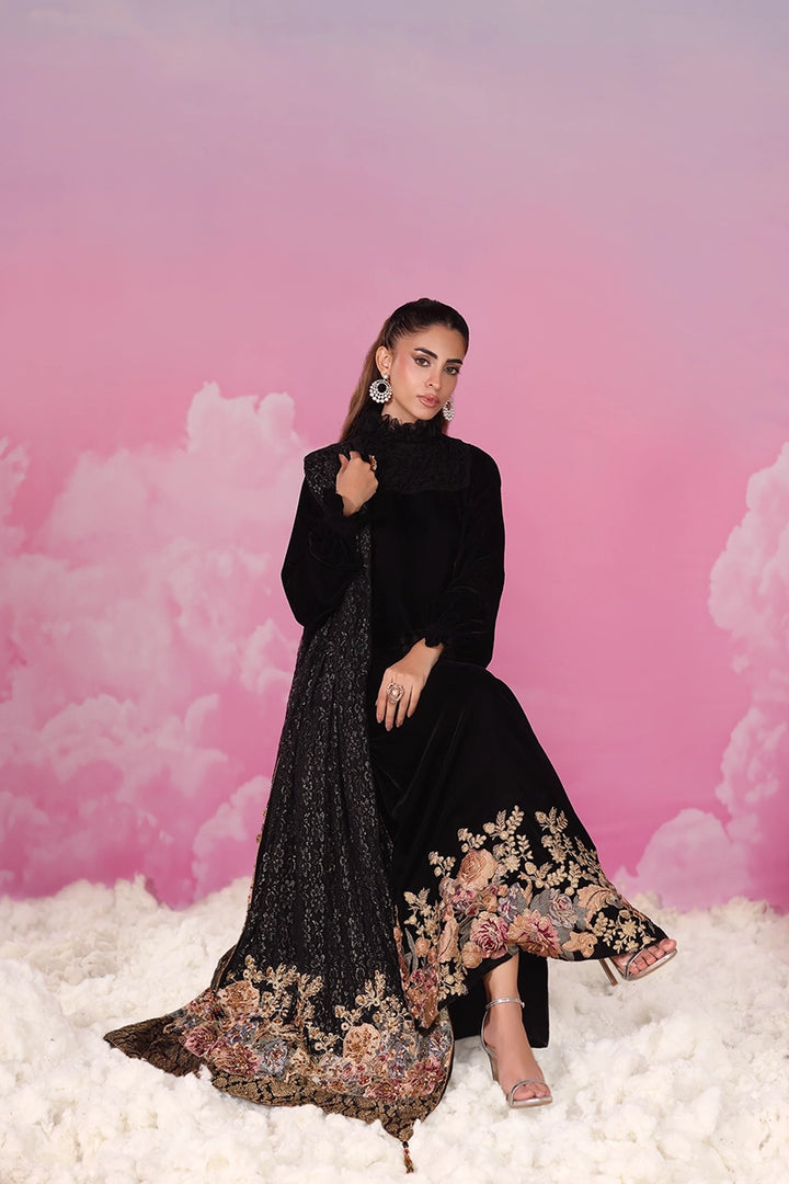 Musferah Saad - Noir Blossom - 2 Piece