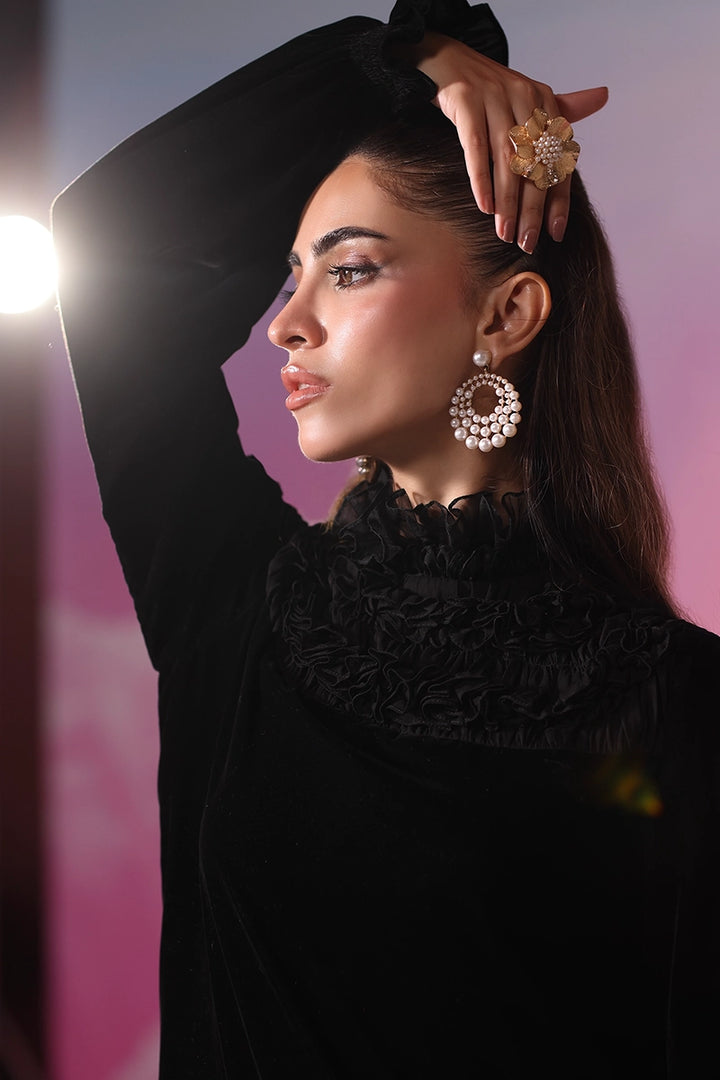 Musferah Saad - Noir Blossom - 2 Piece