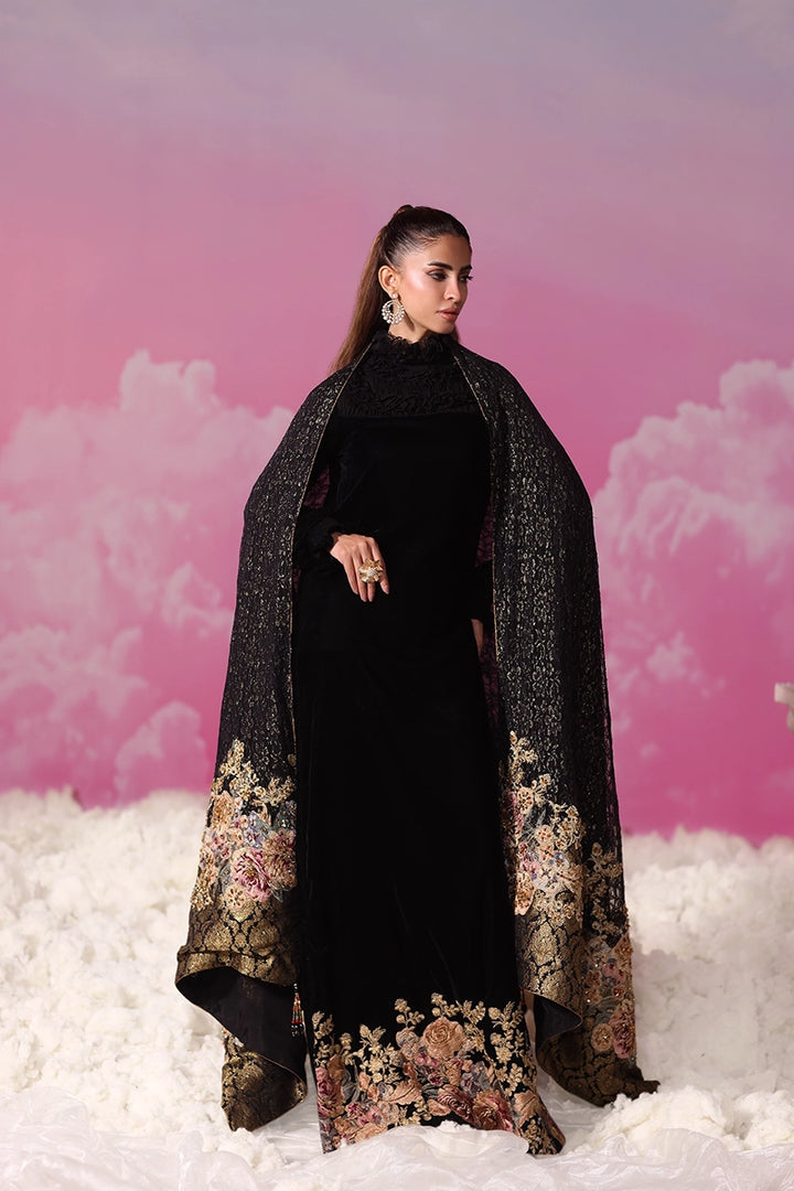 Musferah Saad - Noir Blossom - 2 Piece