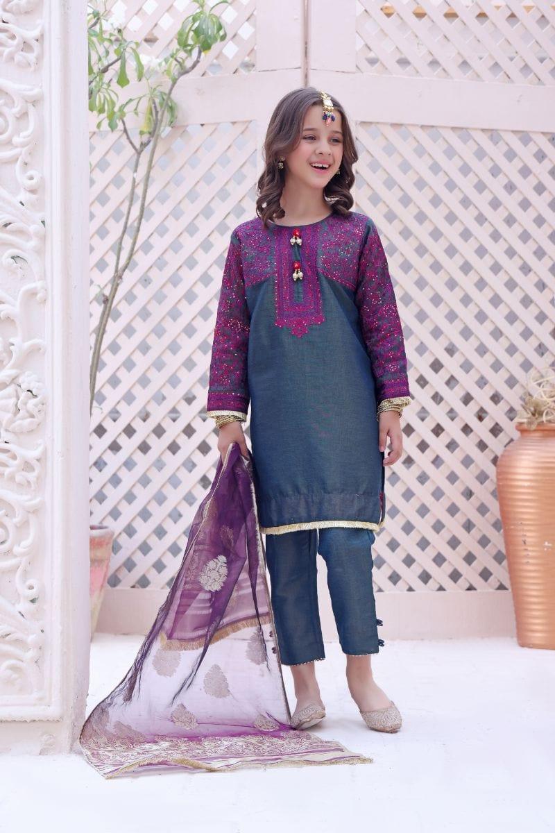 Oaks - Arisha - Masoori Embroidered 2 Piece