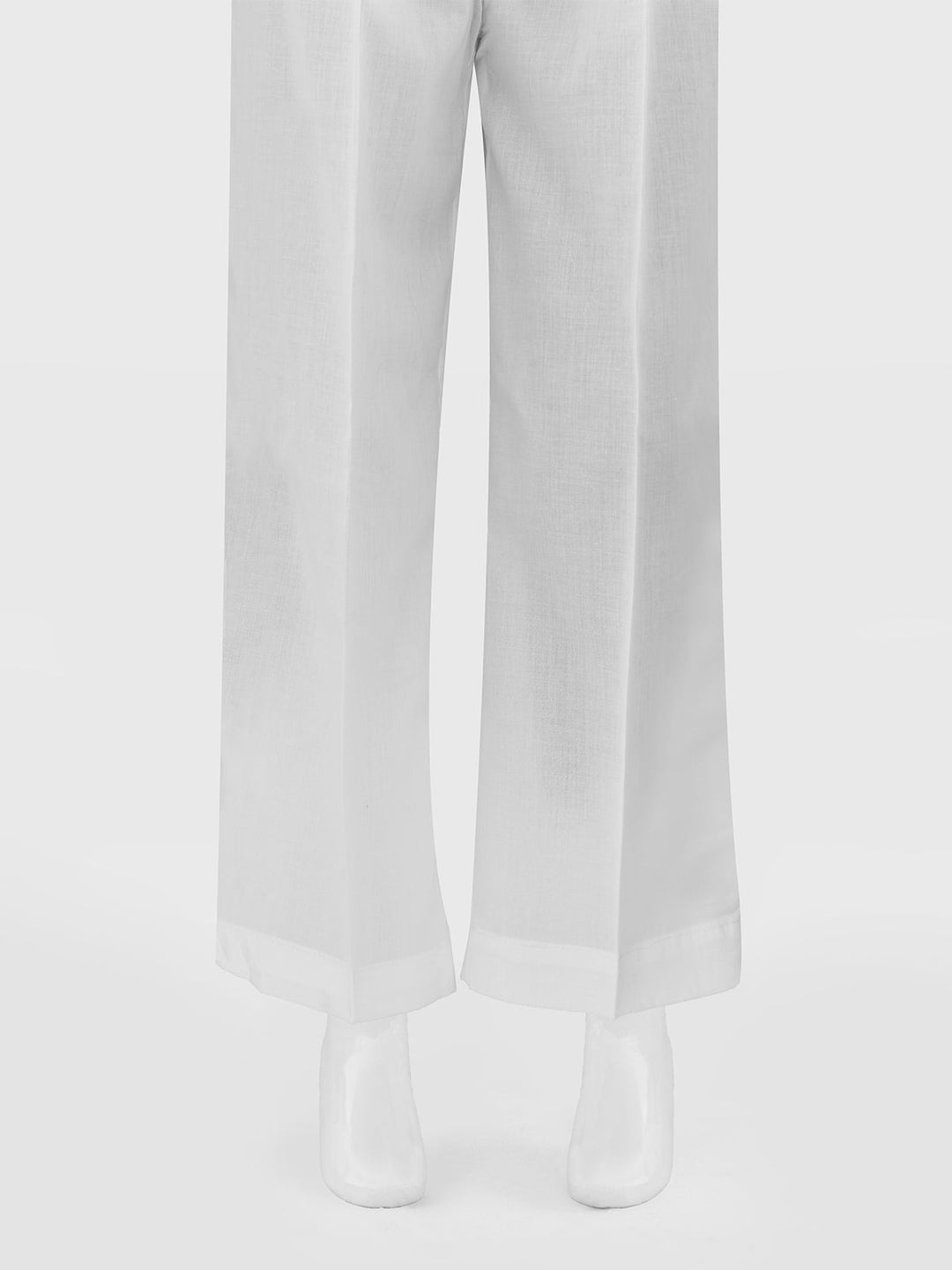 Oaks - Girls' White Dyed Cambric Trouser  - 1 Piece