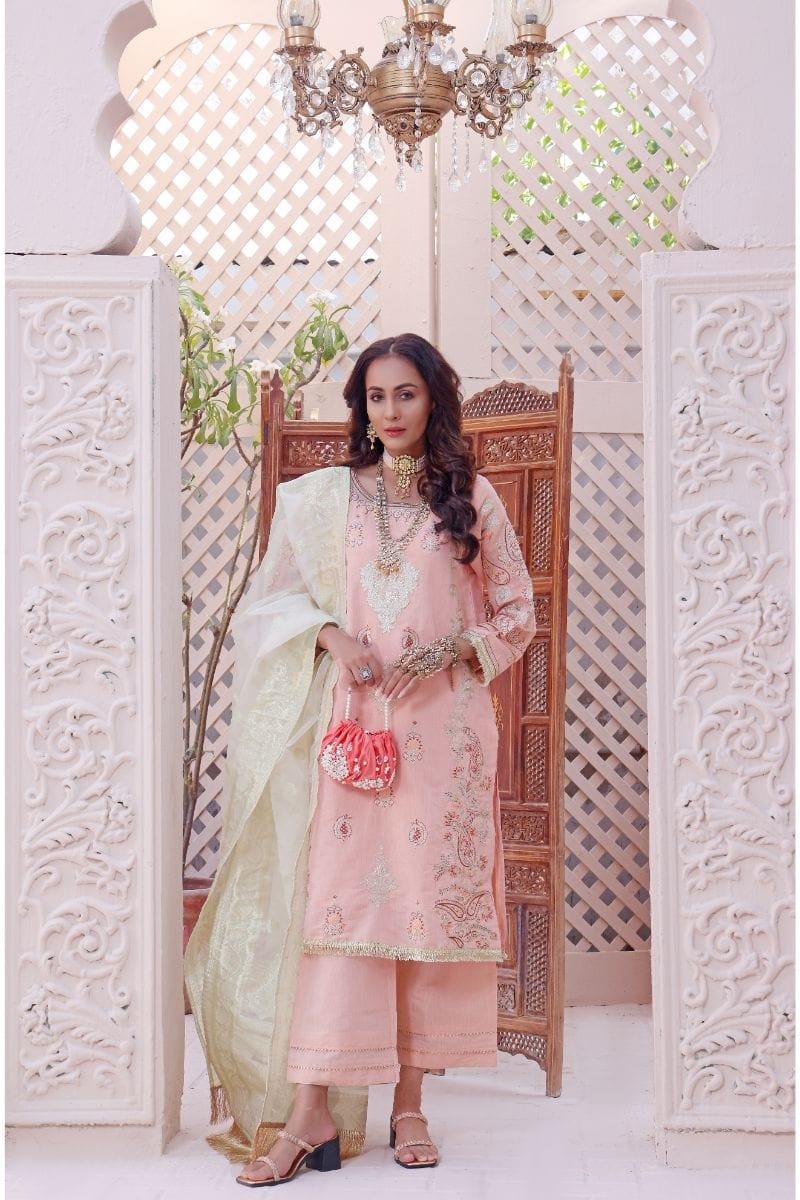 Oaks - Hareer - Masoori Embroidered 2 Pieces