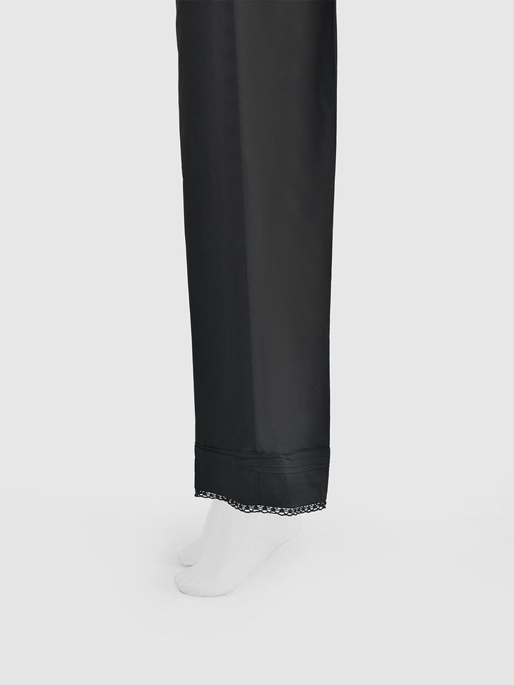 Oaks - Women Black Cambric Trouser  - 1 Piece