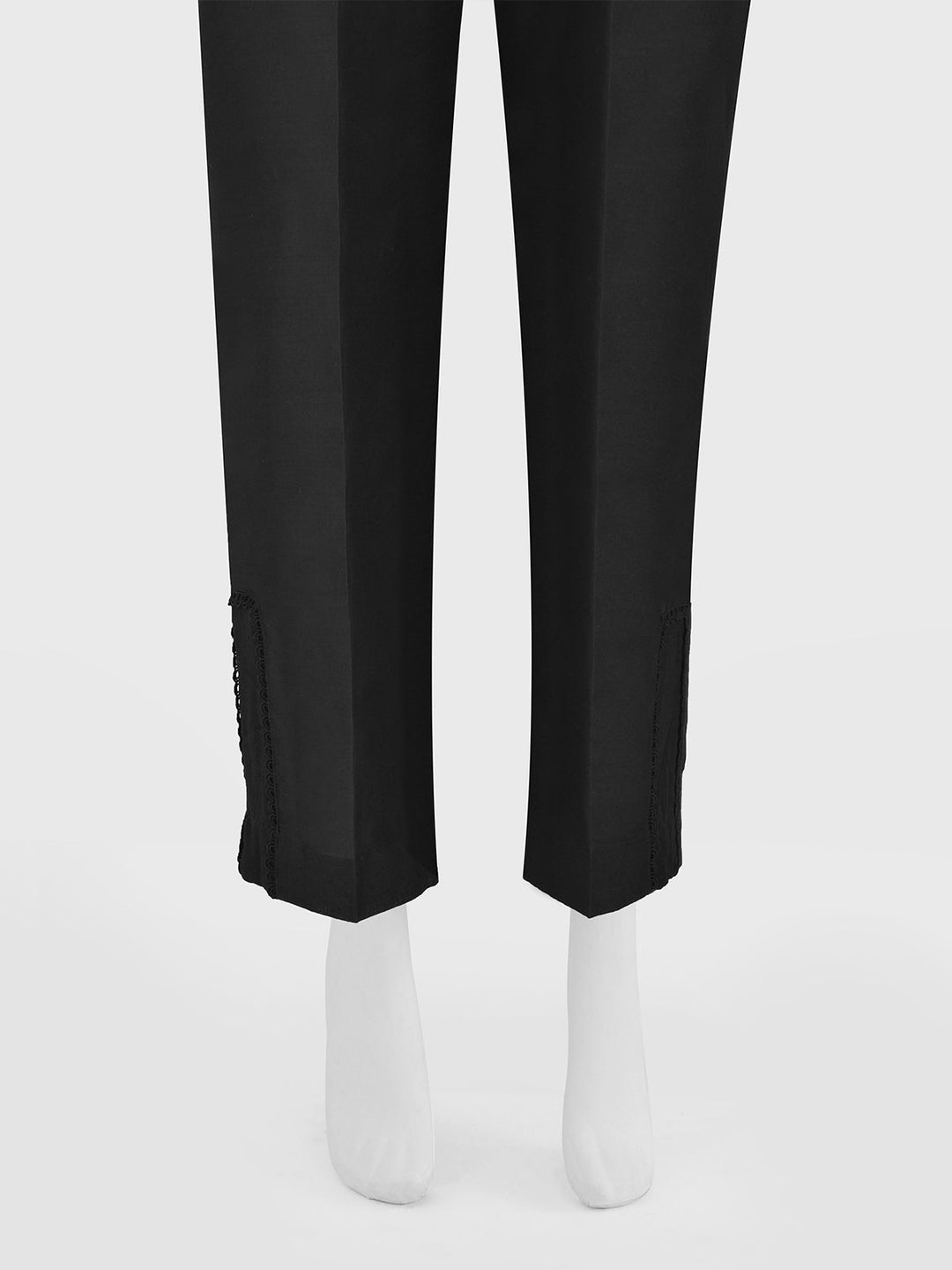 Oaks - Women Black Silk Blend Trouser  - 1 Piece