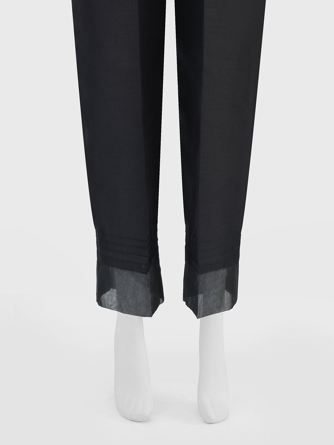 Oaks - Women Black Silk Blend Trouser  - 1 Piece