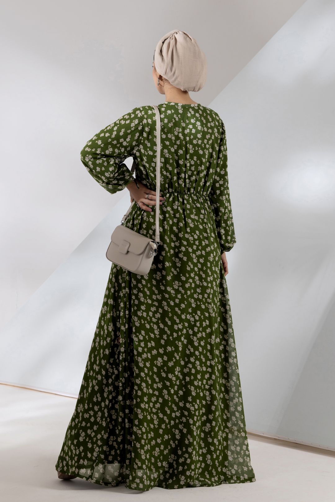 Malbus - Olive - Chiffon - Dark Olive - 1 Piece