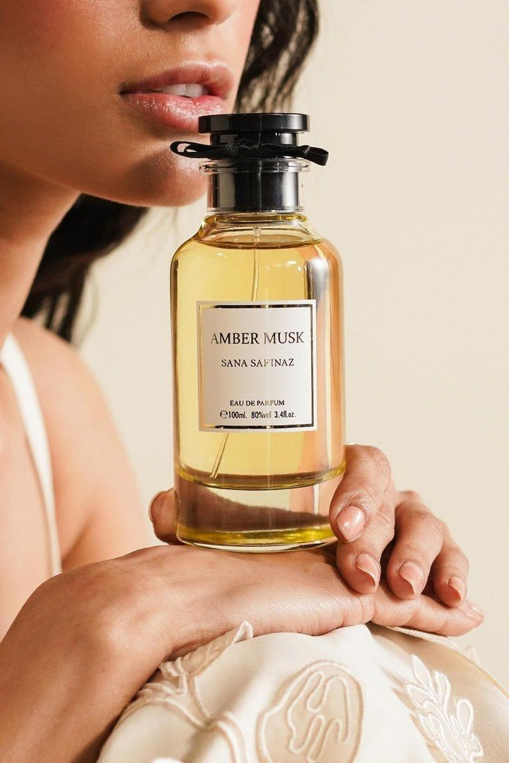 amber musk perfume 100ml - sana safinaz