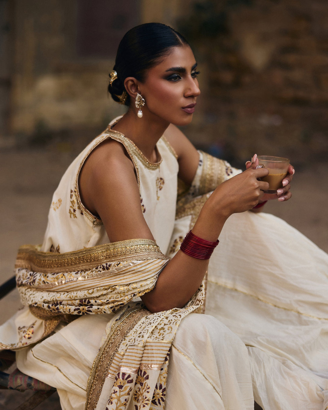 Pinktree - Pari Muslin Luxury Pret Suit For Women - 3 Piece