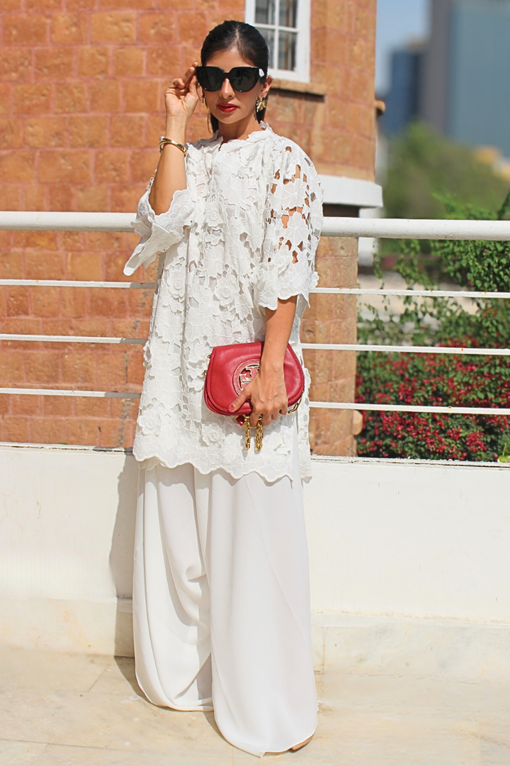 Nazia and Parisa - Pearl - White - Lawn - 3 Piece