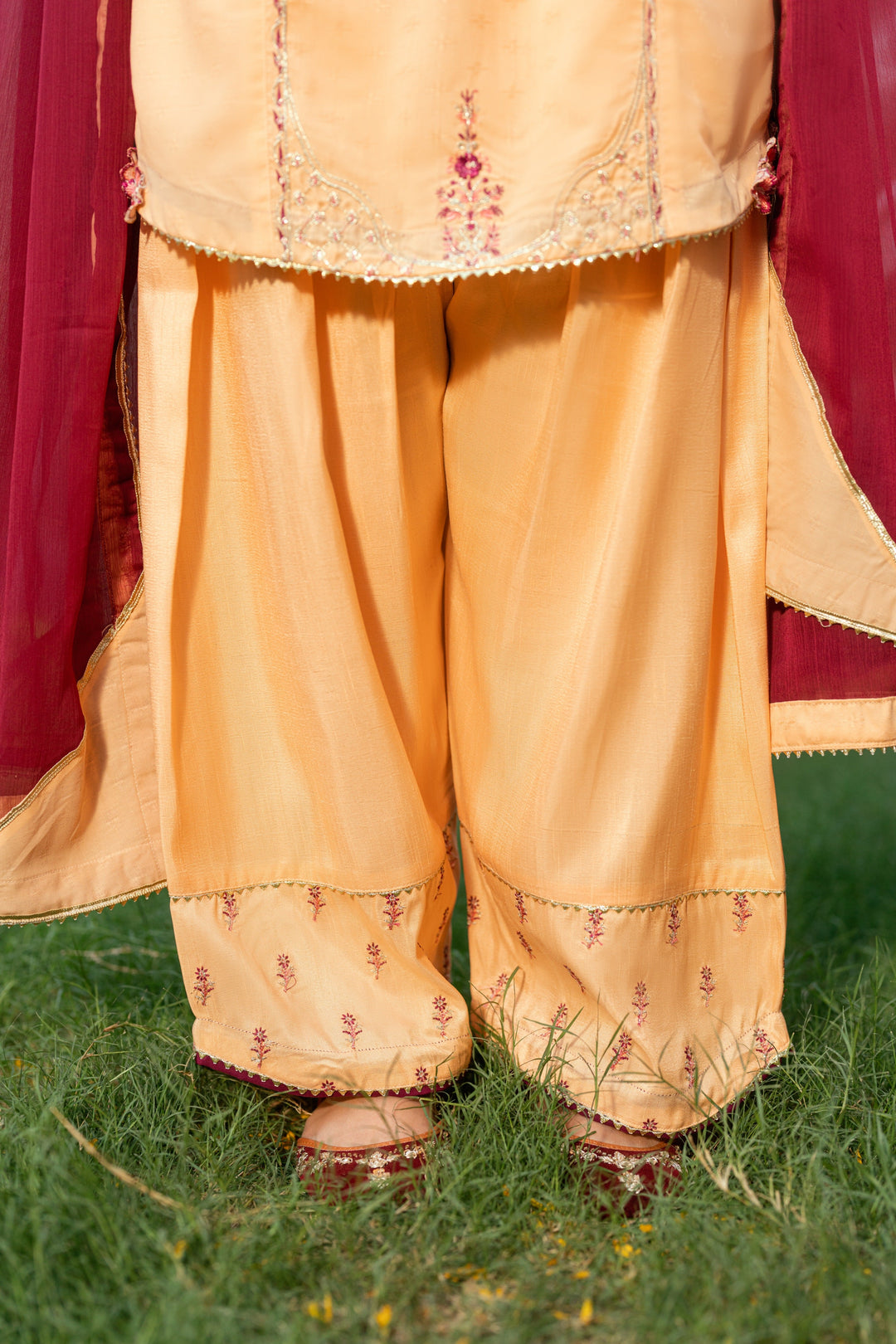 Omal by Komal - Jahan - Light peach - 3 Piece