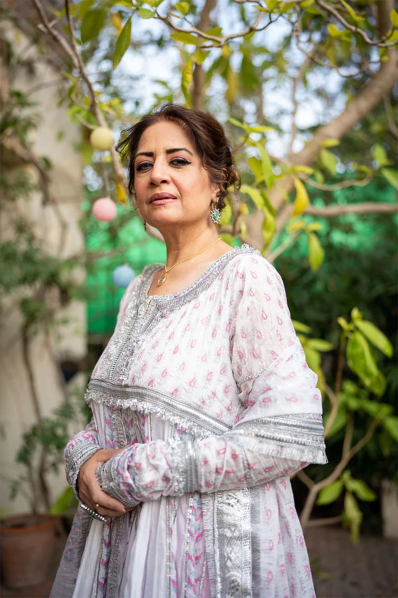 Pinktree - Attiqa Oddo - Flora - White - Handwoven Muslin