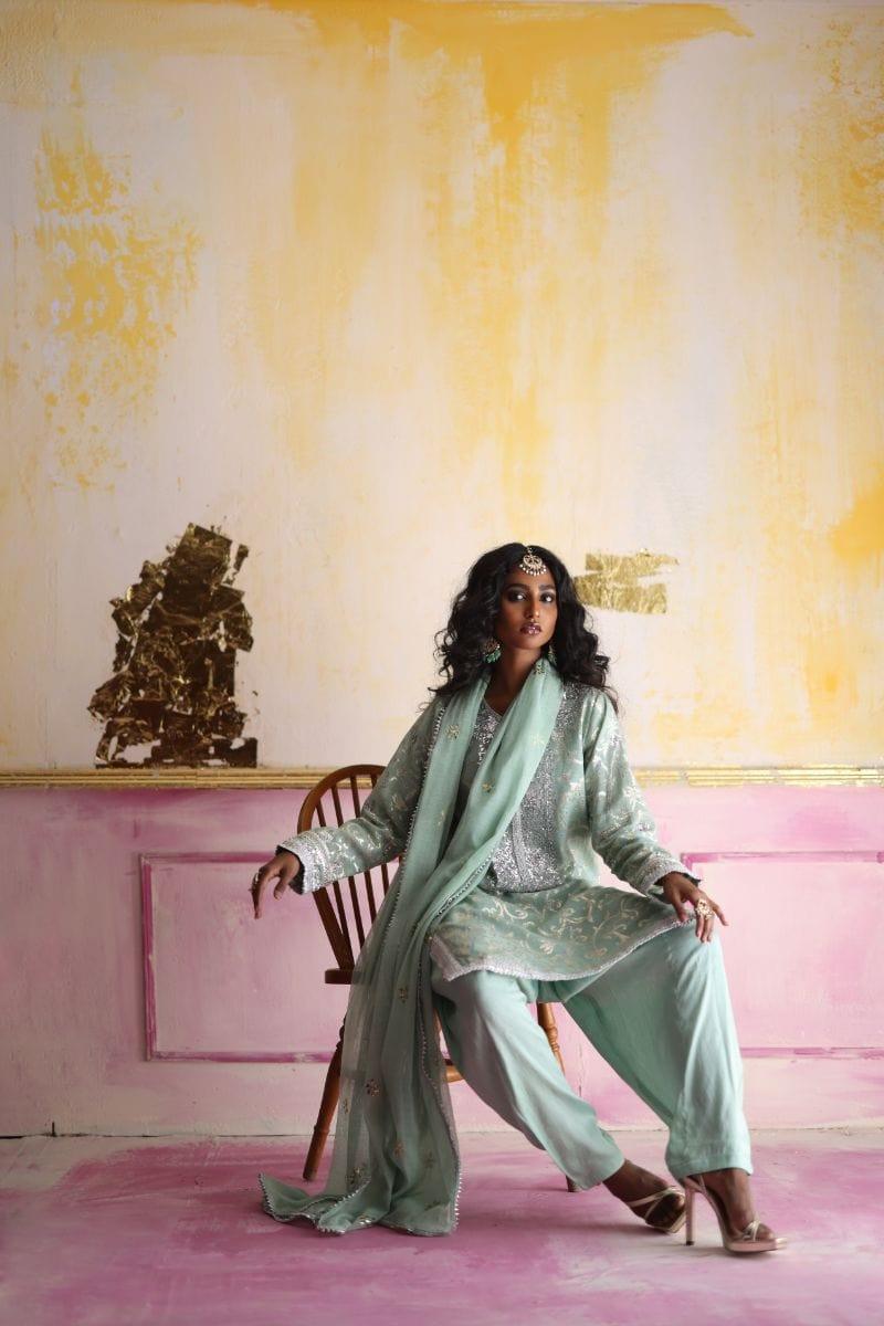 Pinktree - Bloom - Mesuri - Mint Blue - 3 Piece