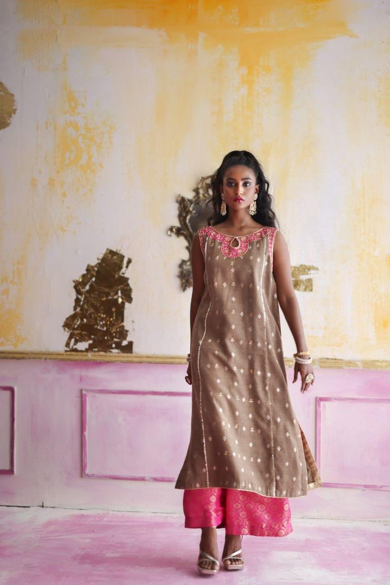 Pinktree - Bohemian - Mesuri Net - Hot Pink - 3 Piece