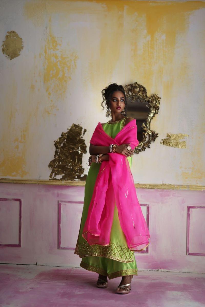 Pinktree - Hot Voodoo - Viscose - Citrus Green - 3 Piece