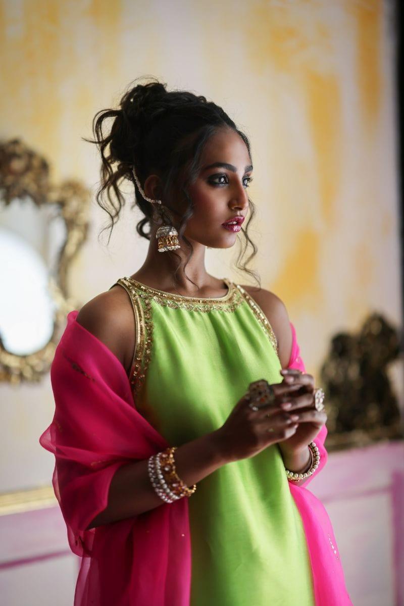 Pinktree - Hot Voodoo - Viscose - Citrus Green - 3 Piece