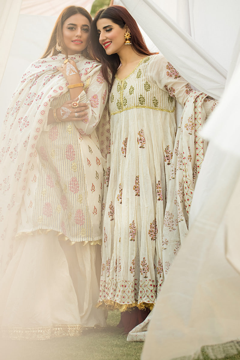 Pinktree Ishq 2 Piece Suit Ivory