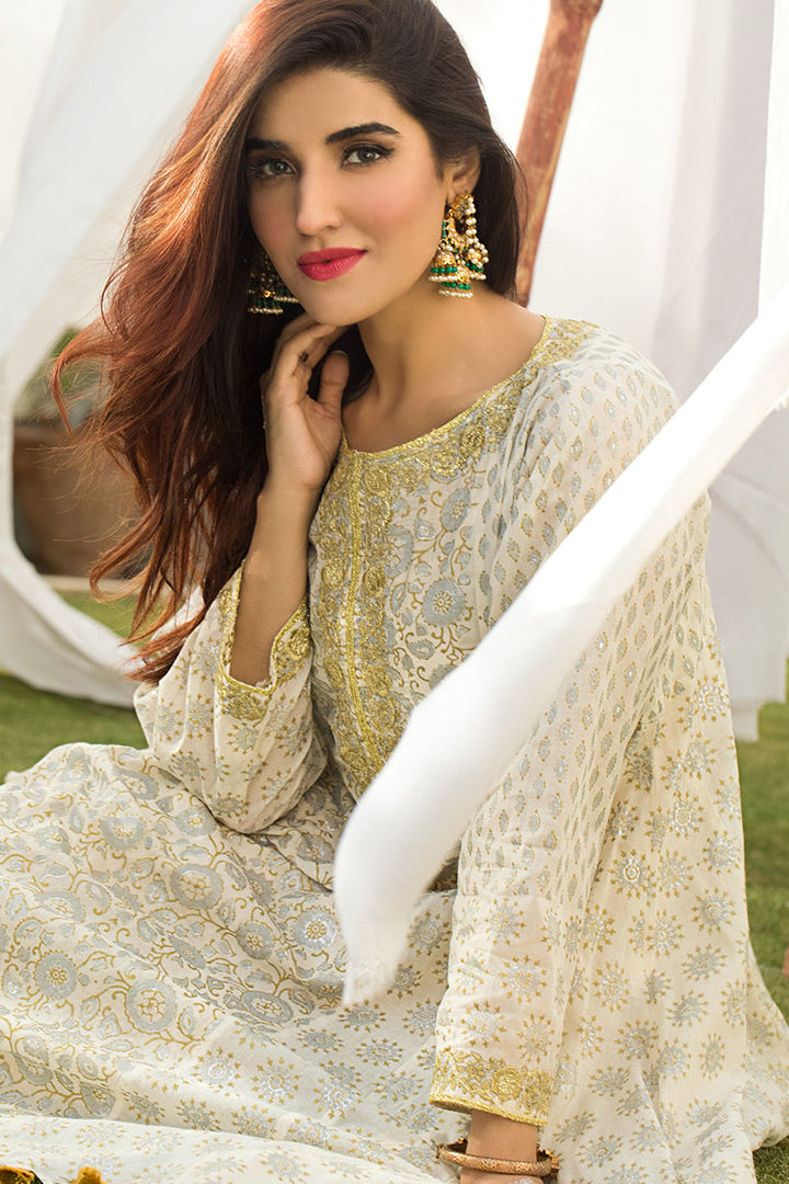 Pinktree Khushboo 2 Piece Suit Ivory
