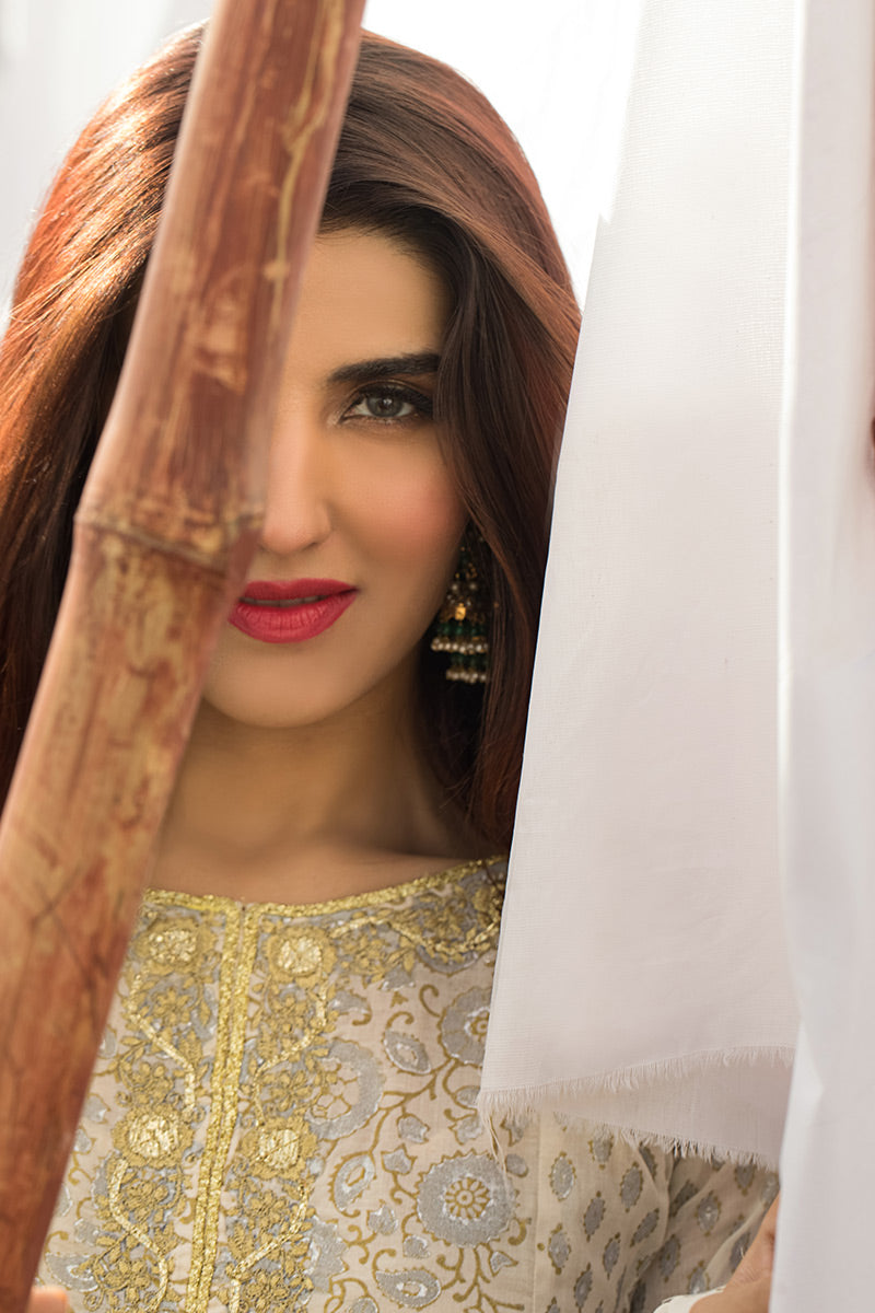 Pinktree Khushboo 2 Piece Suit Ivory
