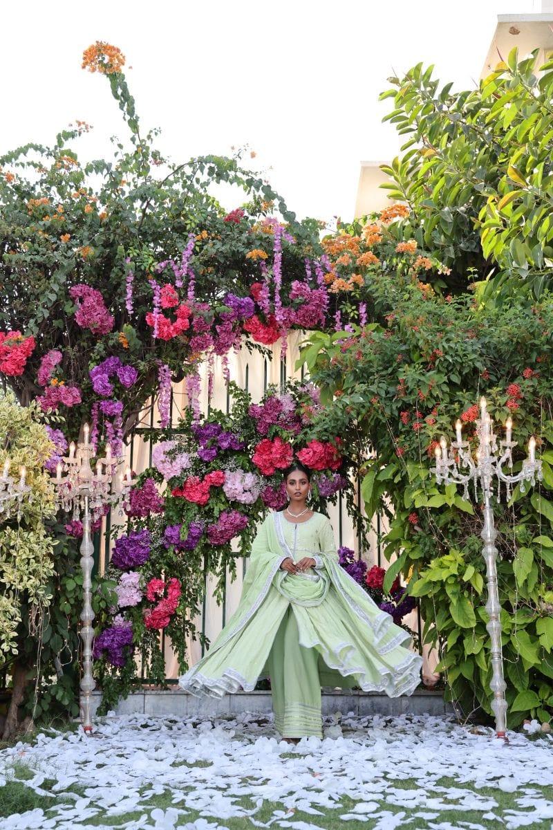 Pinktree - Leafy Blush - Apple Green - 3 Piece