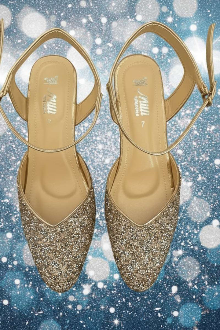 Milli Shoes - Formal Pointed Heel - Rose Gold