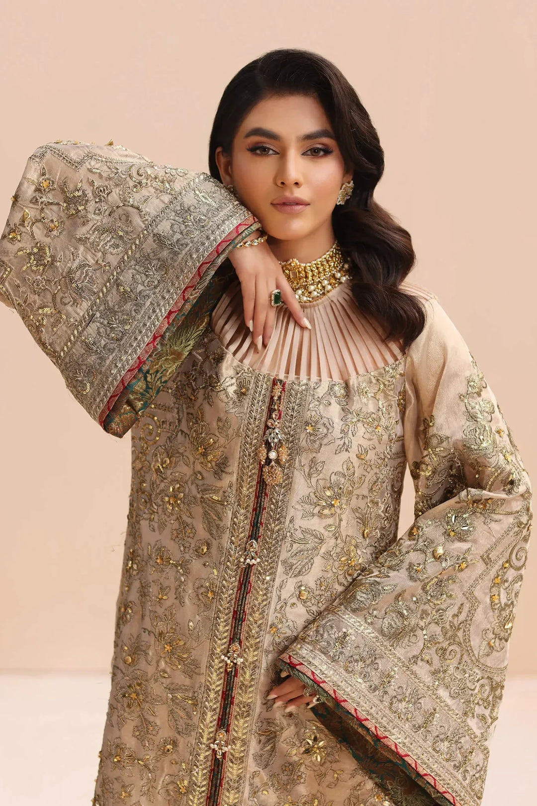 Musferah Saad - Divine Princess - Rose Gold - 3 Piece