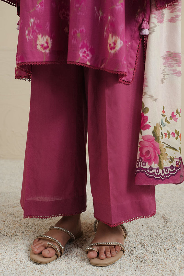 Cross Stitch - MYSTIC ROSE - Lawn - 3 Piece - Unstitched