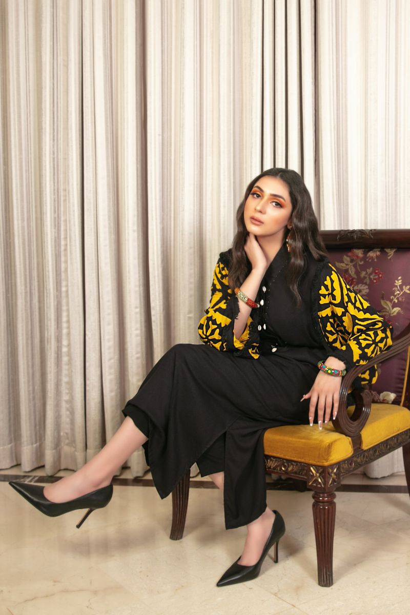 Khanz - Rangreza Kaftan - Cotton Lawn - 1 Piece