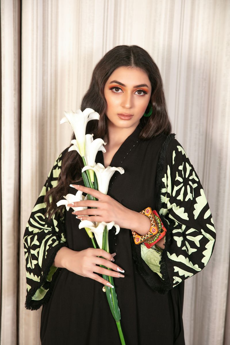 Khanz - Rangreza Kaftan - Cotton Lawn - 1 Piece