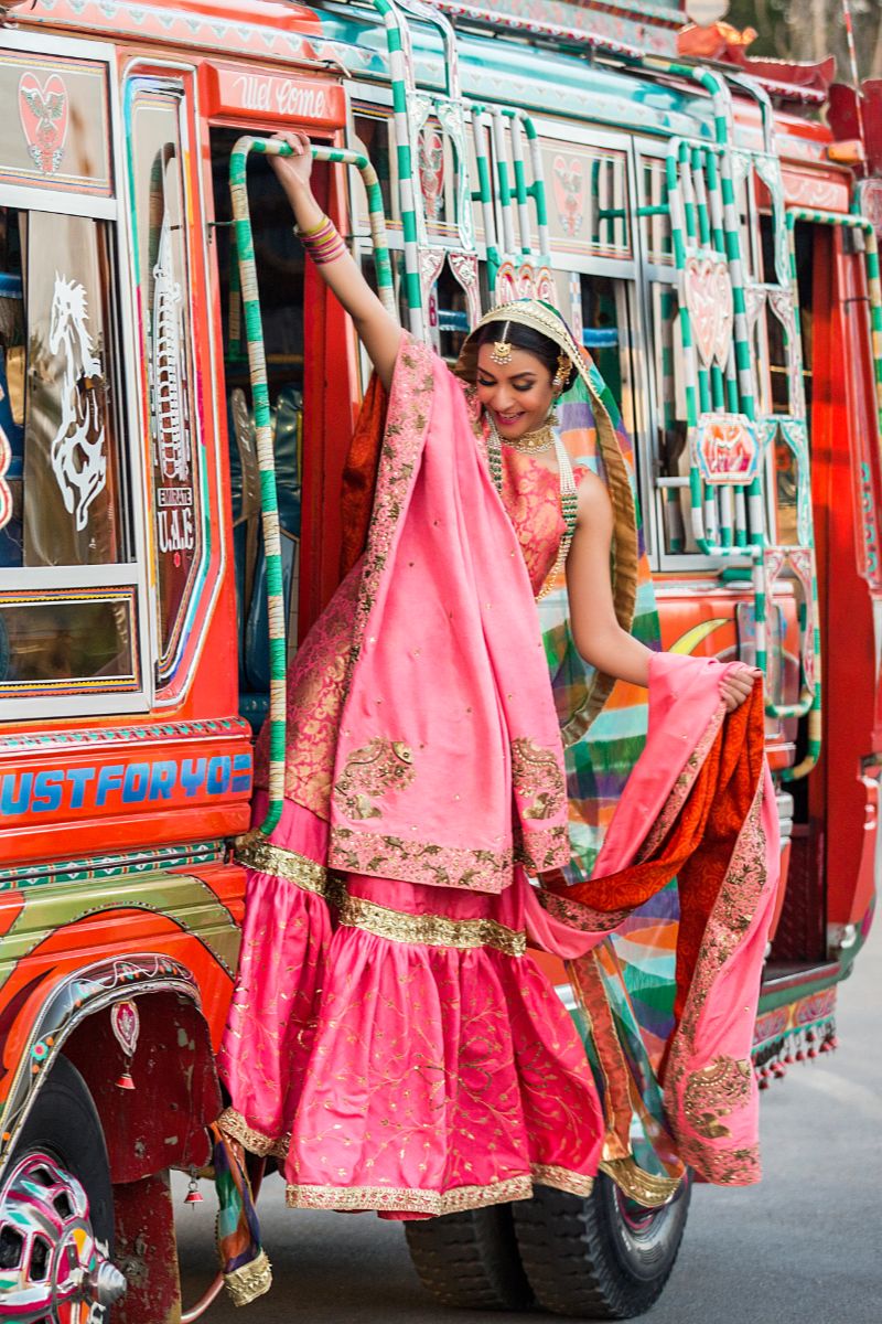 Pinktree - Razia Sultana - Pich Rani Pink - 3 Piece