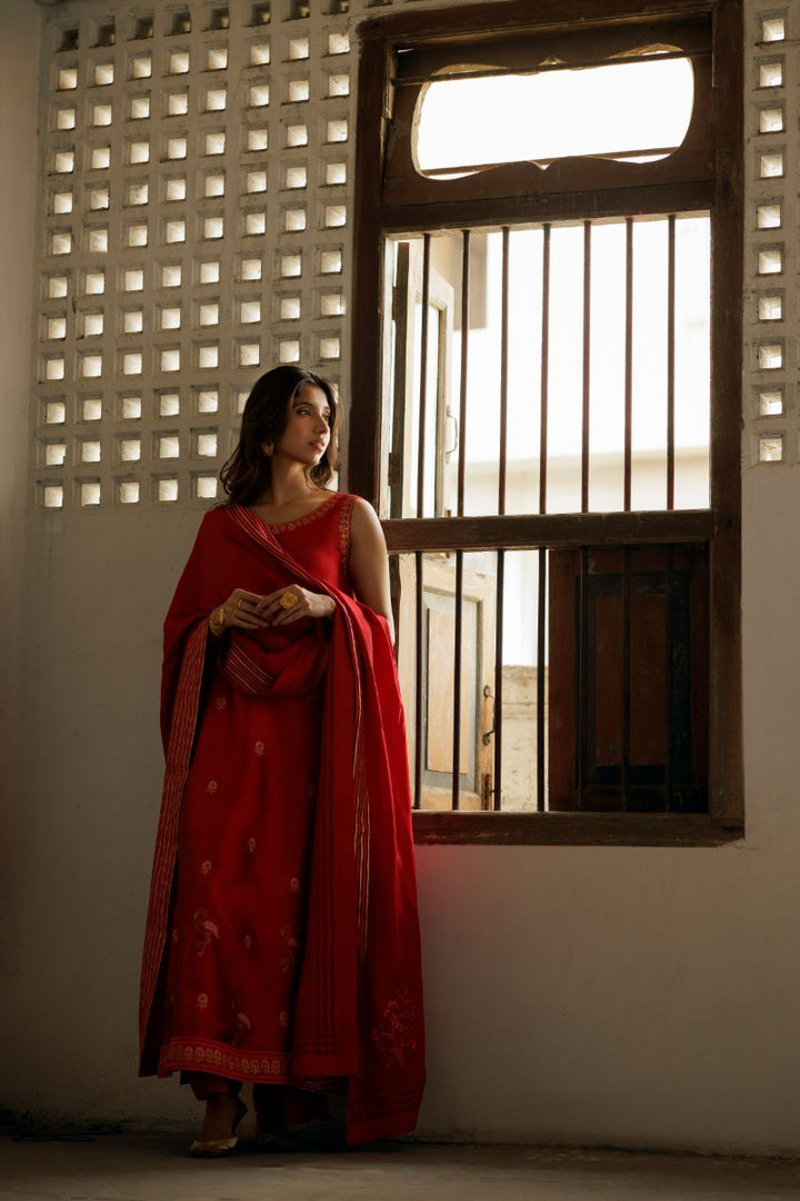 Pinktree - Red wine - Pure Silk - 3 Piece