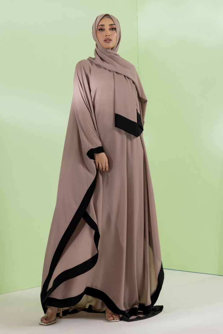 Malbus - Reem Fawn - Chiffon - Beige - 2 Piece