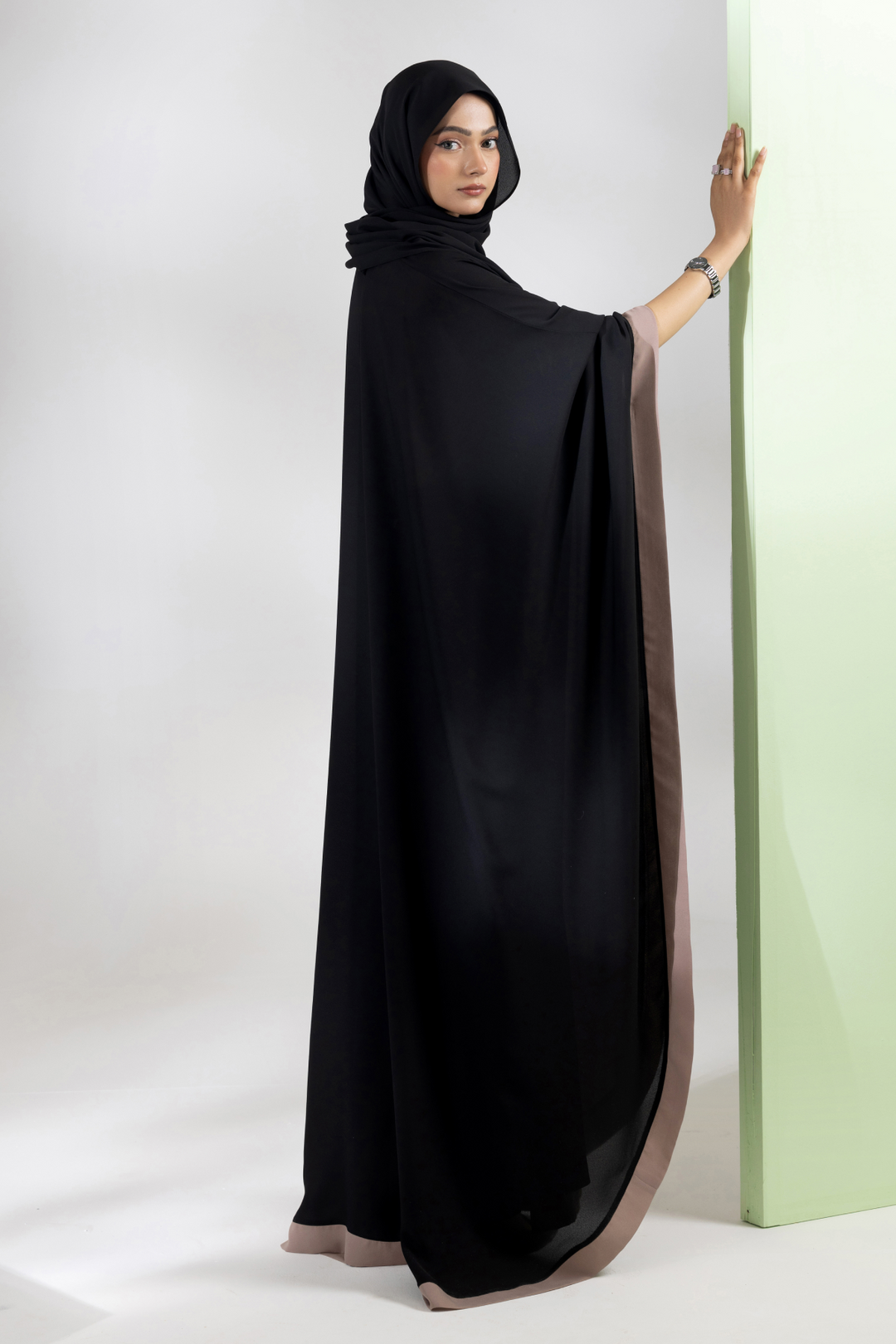 Malbus - Reem Noir - Chiffon - 2 Piece