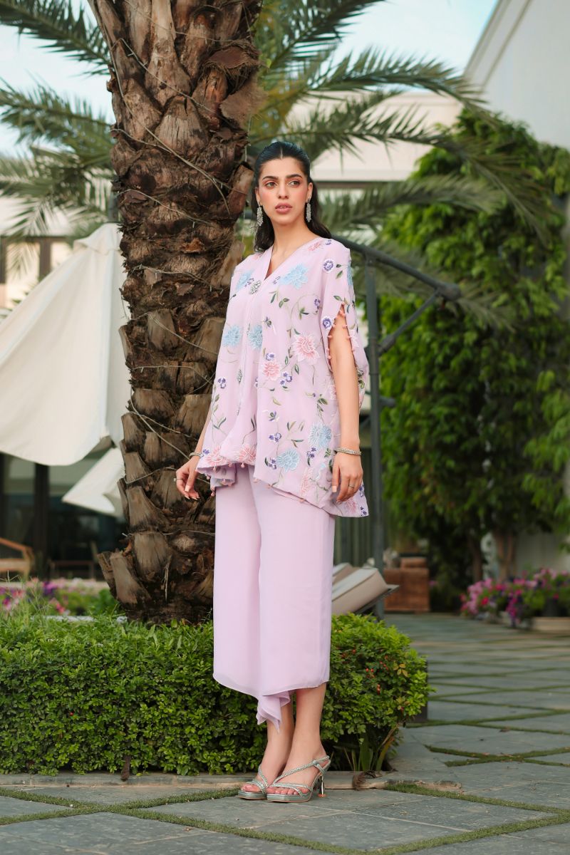 Reema Ahsan - Abeer - Georgette - Light Pink - 2 Piece