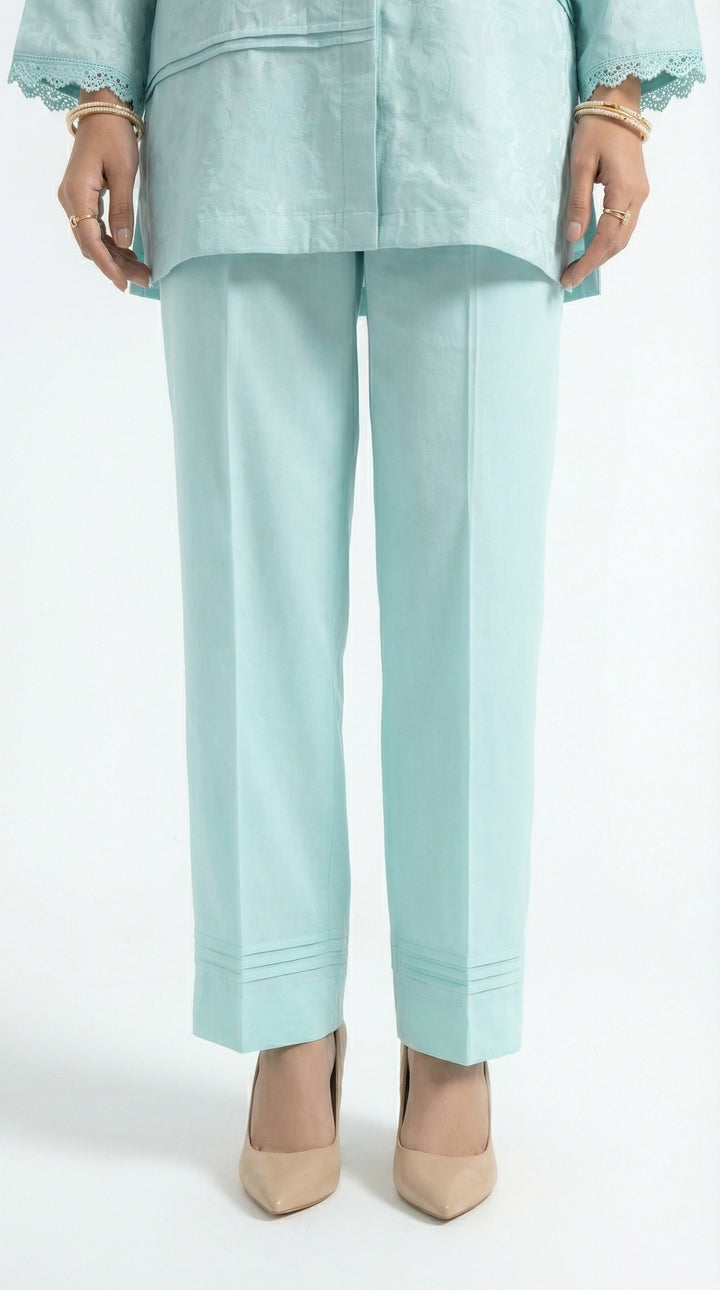 Reema Ahsan - Besma Self Jaquard Suit For Women - Sky Blue - 2 Piece