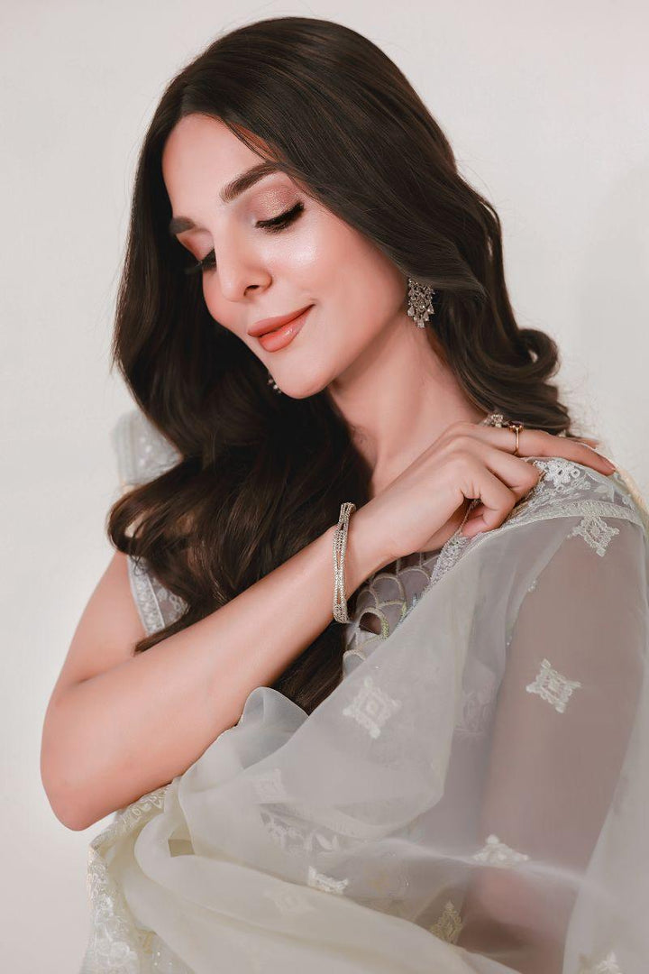 Reema Ahsan - GEET - Organza - Skin - 3 Piece