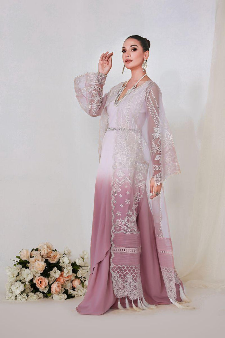 Reema Ahsan - GINA - Organza - Pearl rose - 2 Piece