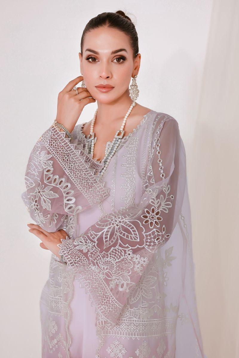 Reema Ahsan - GINA - Organza - Pearl rose - 2 Piece