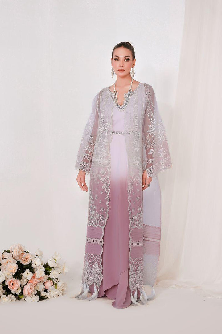 Reema Ahsan - GINA - Organza - Pearl rose - 2 Piece